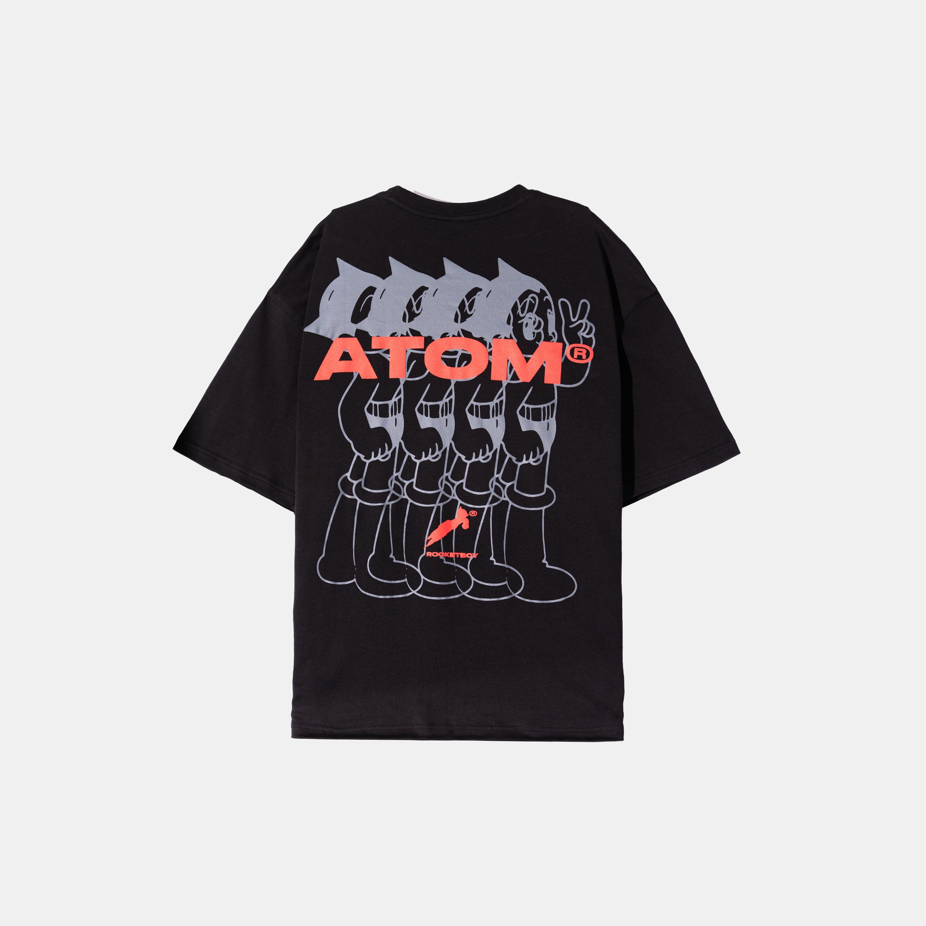★MAINBOOTH★[Astro Boy] Space T-shirt(BLACK)★正規品/送料込 ASTRO BOY MEGA PRINT ALL OVER PRINT TEE SHIRT MODERN BOOT