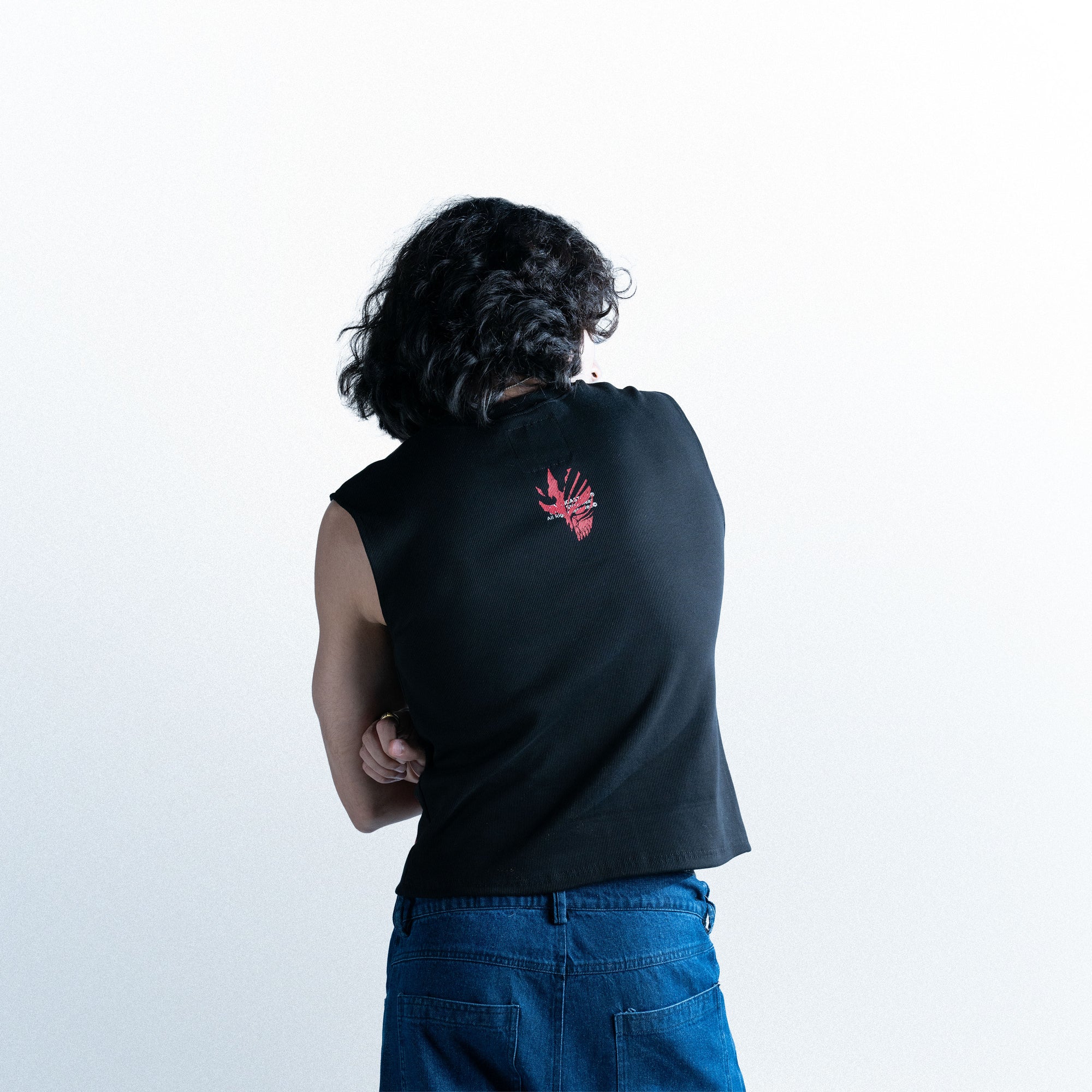 BLEACH RIB VEST